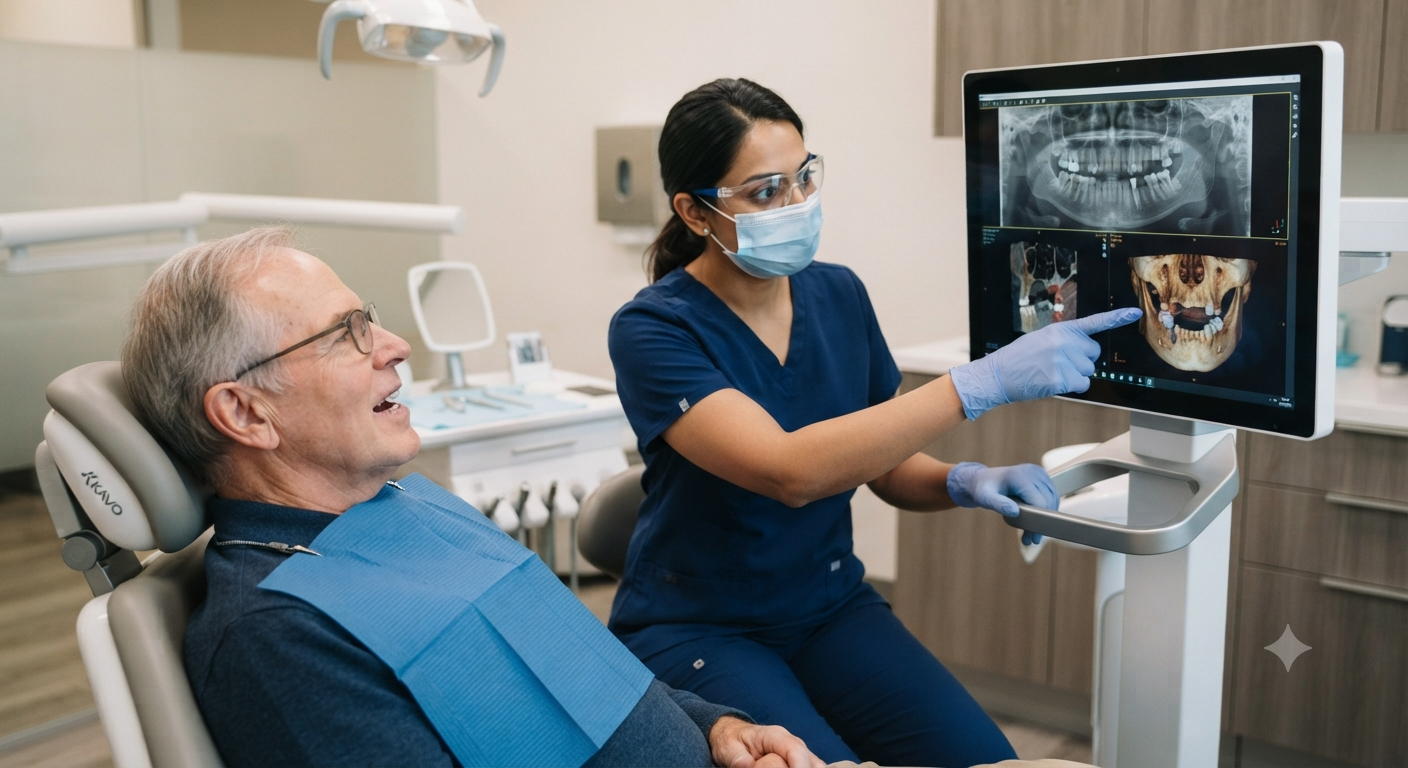 Quy trình thăm khám và đánh giá tình trạng răng miệng trước khi cấy ghép Implant