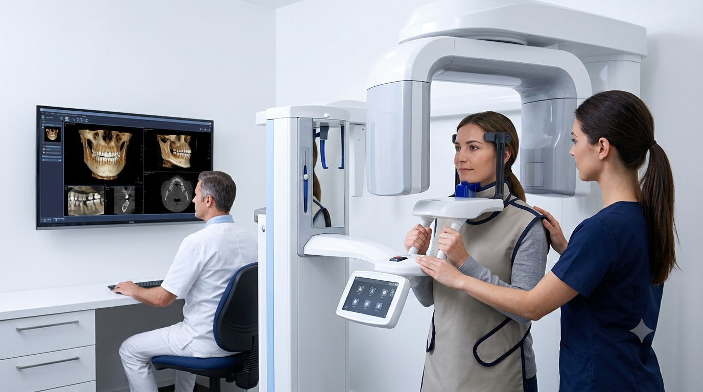 Chụp X-quang và CT-scan Cone Beam 3D